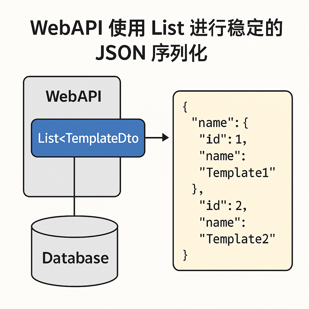 DDD 中 IEnumerable 与 List 在不同层的使用示意图
